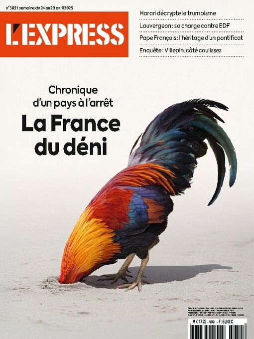 Title details for L'Express by Groupe Express Roularta - Available